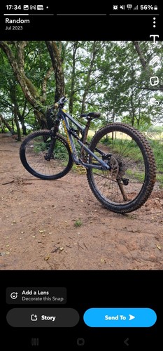 Mountain bike full suspension - full,