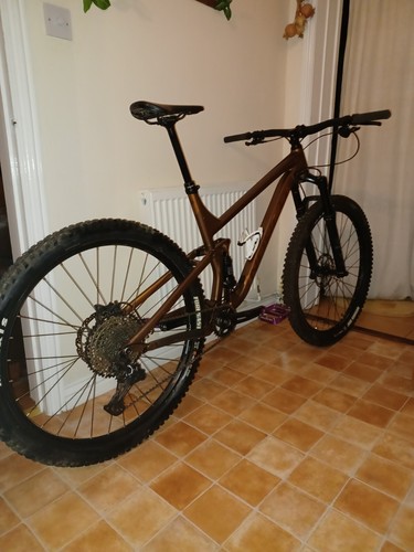 Mountain bike full - bike, suspension